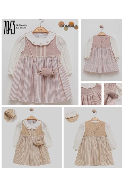 6-18 شهر فتاة فستان