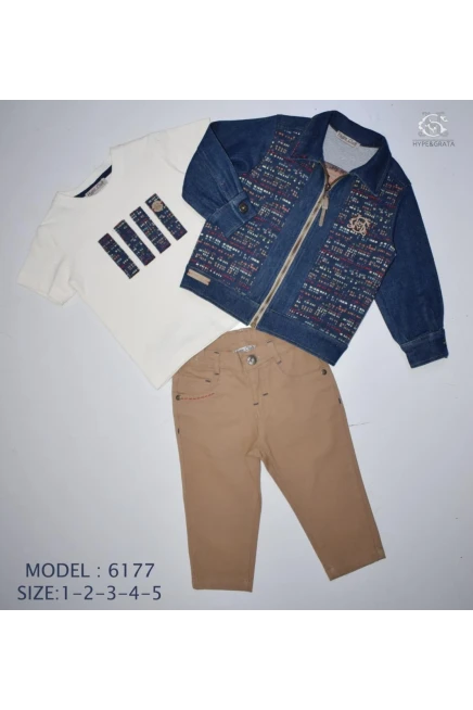 1-5 سنة صبي بدله ستره مع سروال