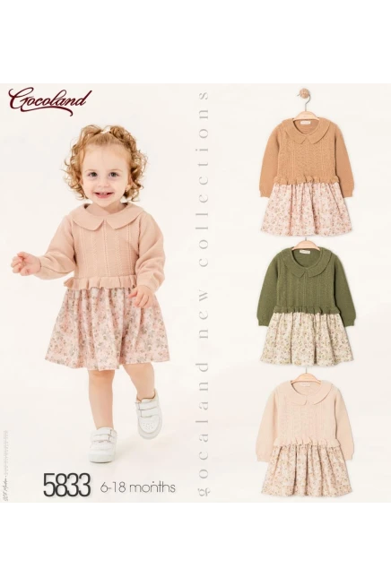 6-18 شهر فتاة فستان