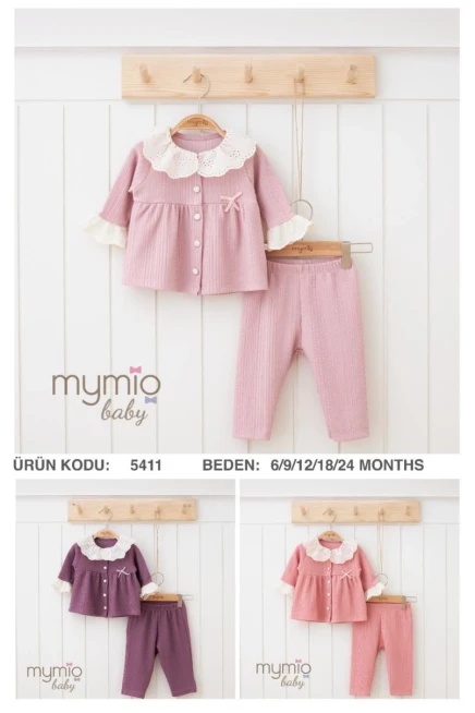 6-24 شهر فتاة طقم بي بي