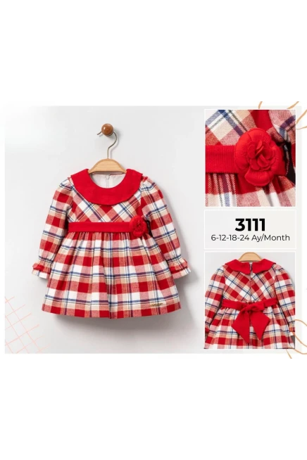 6-24 شهر فتاة فستان