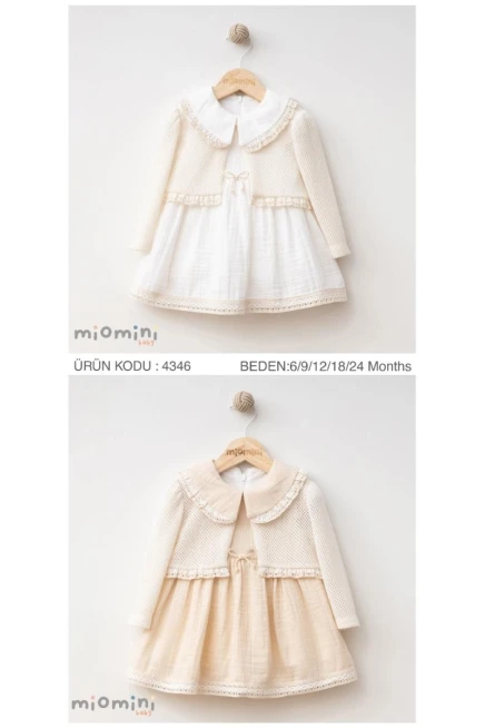 9-24 شهر فتاة فستان