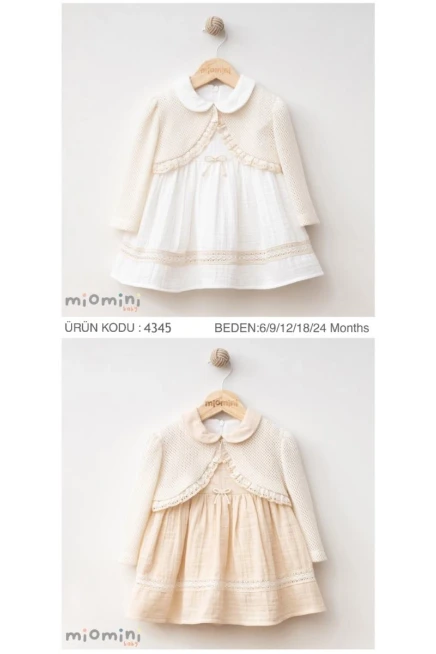 Fileli Müslin Elbise