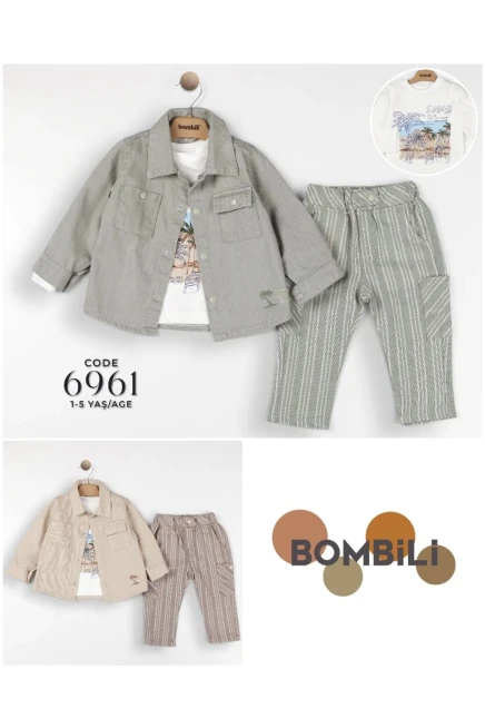 6-18 شهر صبي بدله ستره مع سروال