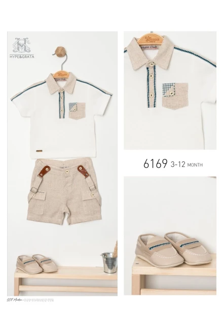 3-12 شهر صبي بدله تيشرت مع شورت