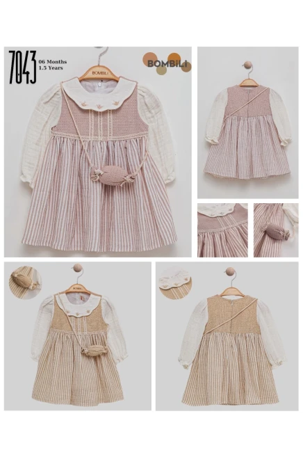 6-18 شهر فتاة فستان