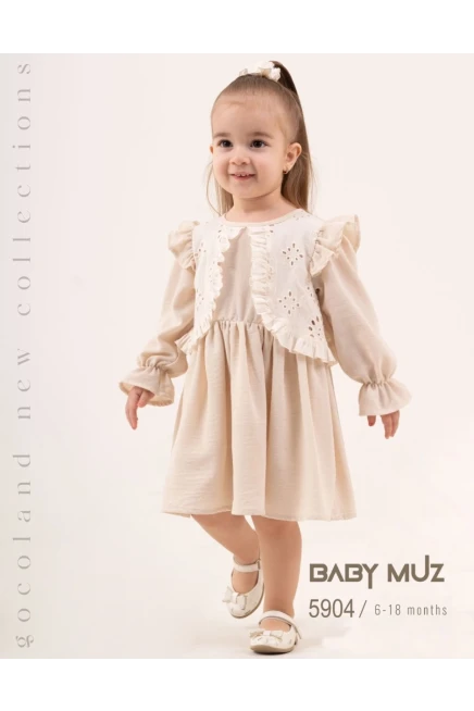 6-18 شهر فتاة فستان