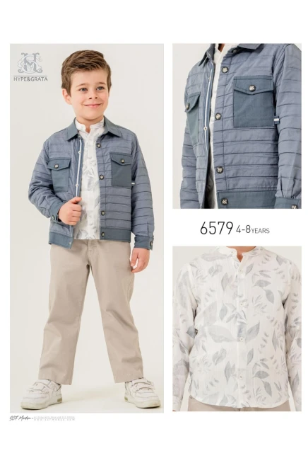 4-8 سنة صبي بدله ستره مع سروال