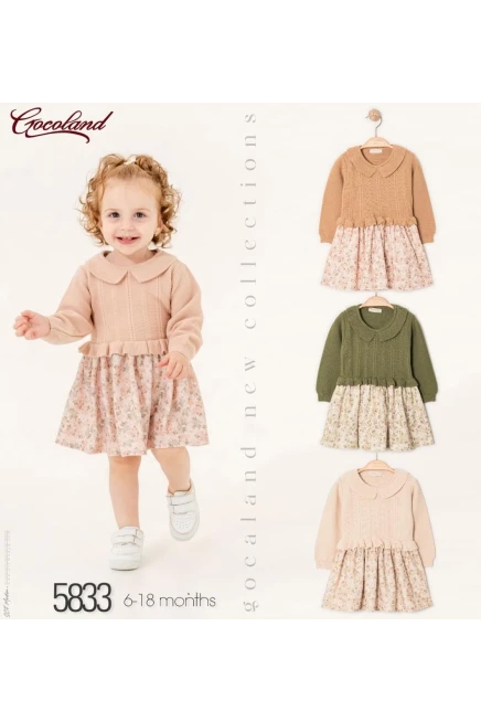 6-18 شهر فتاة فستان