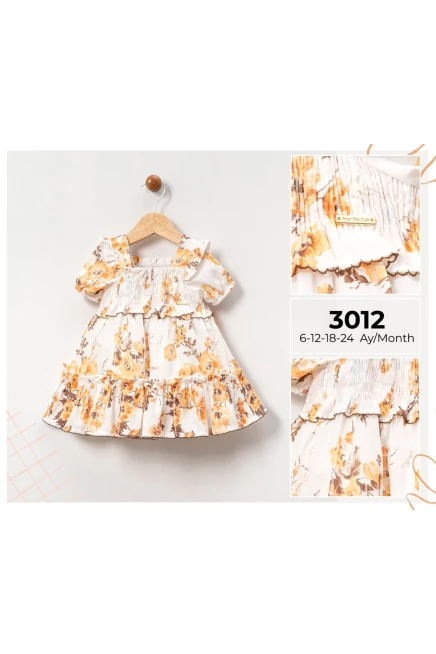 6-24 شهر فتاة فستان