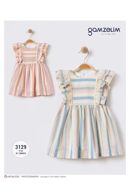 9-24 شهر فتاة فستان