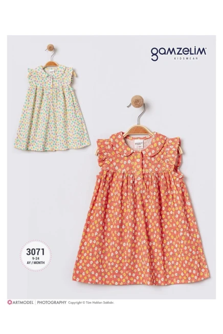 9-24 شهر فتاة فستان