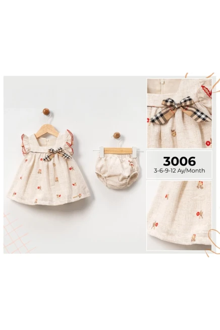 3-12 شهر فتاة فستان