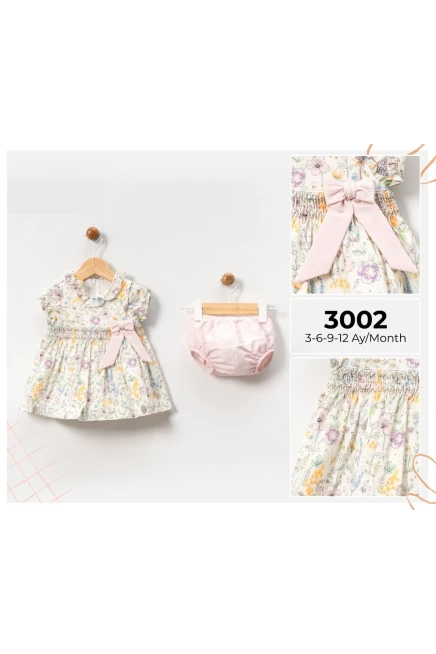 3-12 شهر فتاة فستان