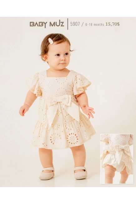 6-18 شهر فتاة فستان