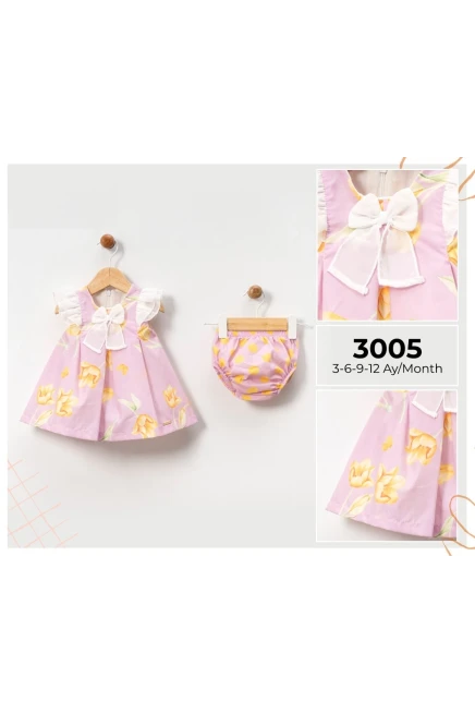 3-12 شهر فتاة فستان