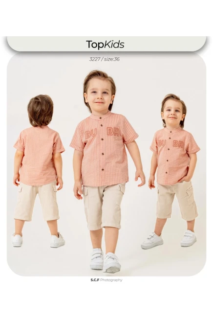 6-36 شهر صبي بدله قميص مع شورت