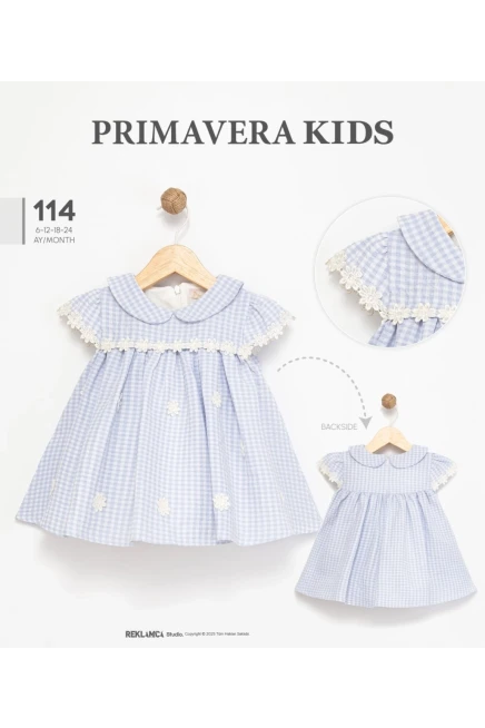 6-24 شهر فتاة فستان