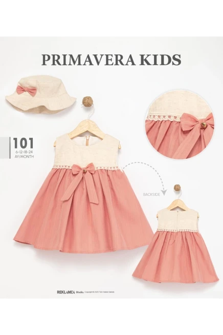 6-24 شهر فتاة فستان