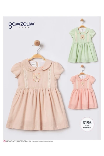 9-24 شهر فتاة فستان