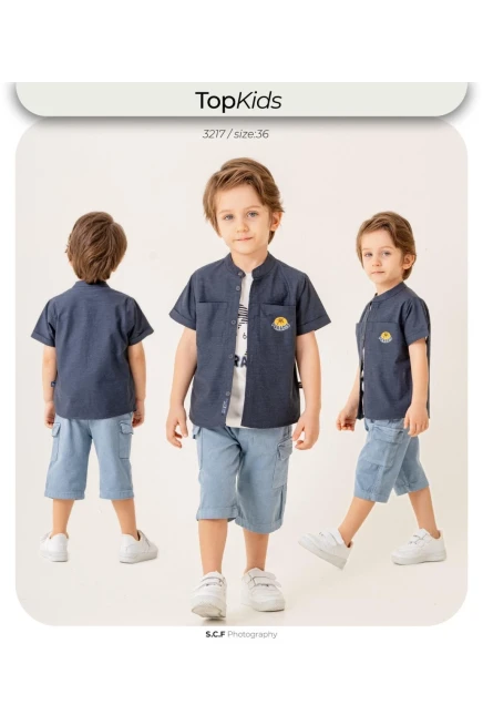 6-36 شهر صبي بدله قميص مع شورت