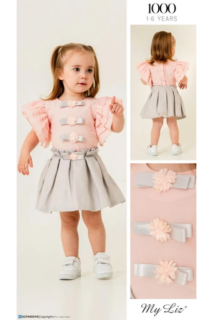 Bluzlu Etekli Takım