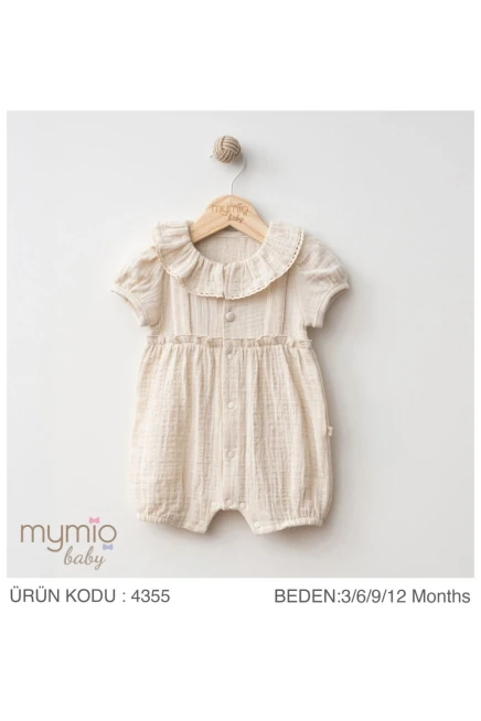 Çizgili Müslin Tulum