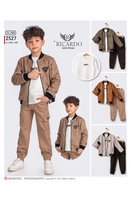 2-6 YEAR Boy PANT SUIT WITH JACKET