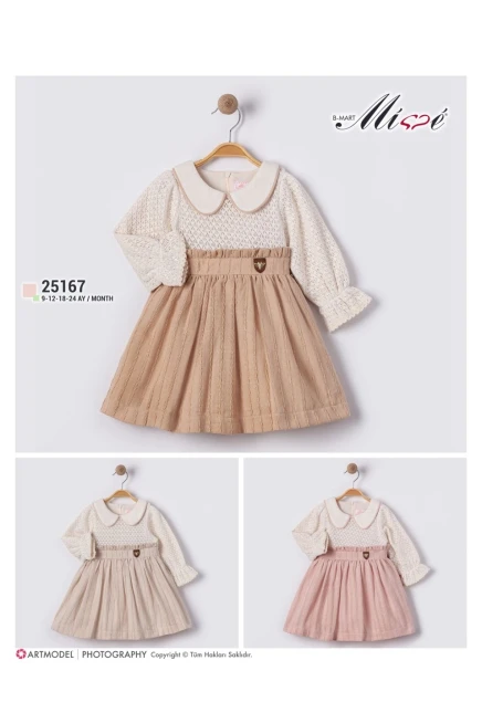 9-24 شهر فتاة فستان