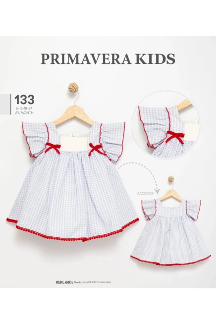 9-24 شهر فتاة فستان