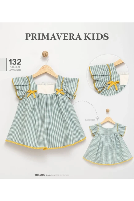 9-24 شهر فتاة فستان