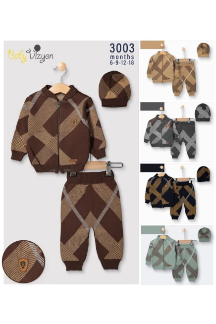 6-18 شهر صبي بدله ستره مع سروال