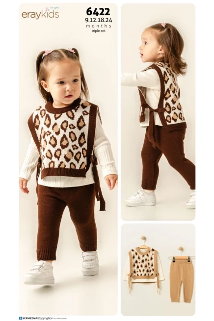 9-24 شهر فتاة بدله ستره مع سروال