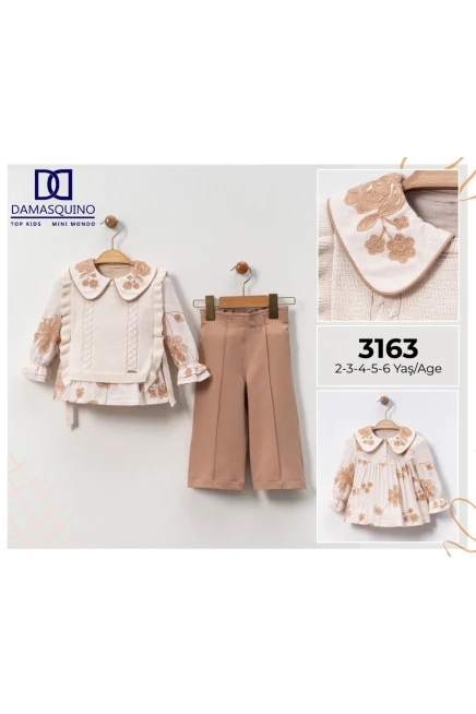 2-6 سنة فتاة بدله جيله مع سروال