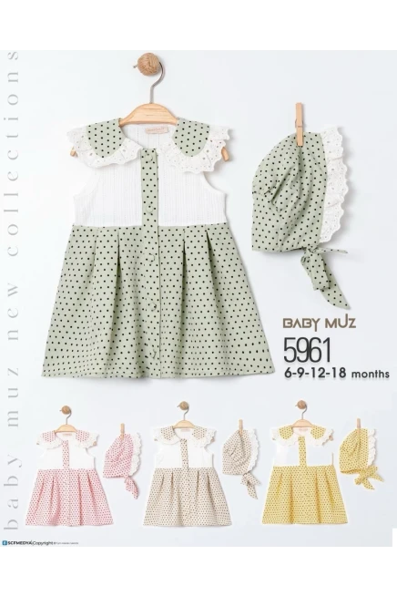 6-18 شهر فتاة فستان