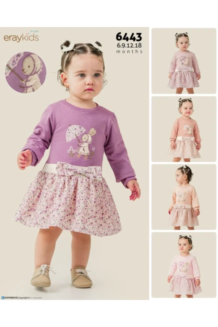 6-18 شهر فتاة فستان