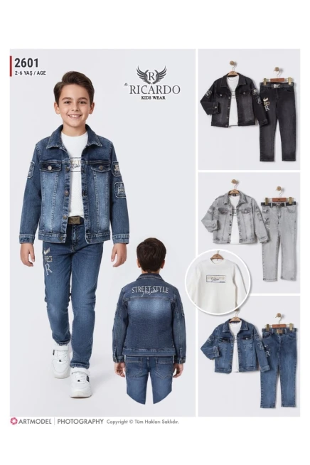 2-6 YEAR Boy PANT SUIT WITH JACKET