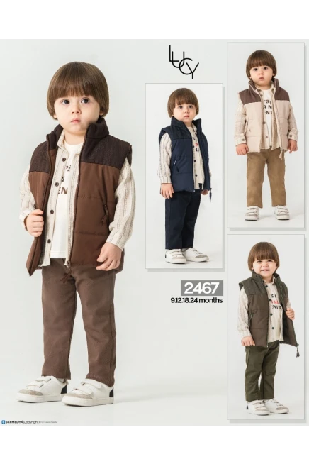 9-24 شهر صبي بدله جيله مع سروال