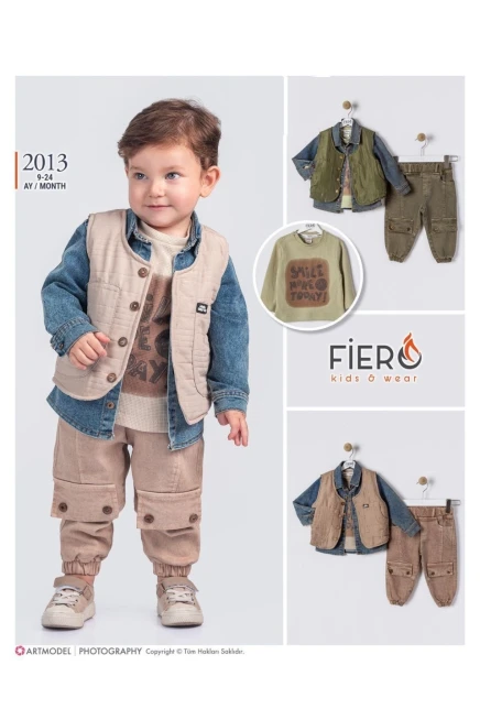 9-24 شهر صبي بدله جيله مع سروال