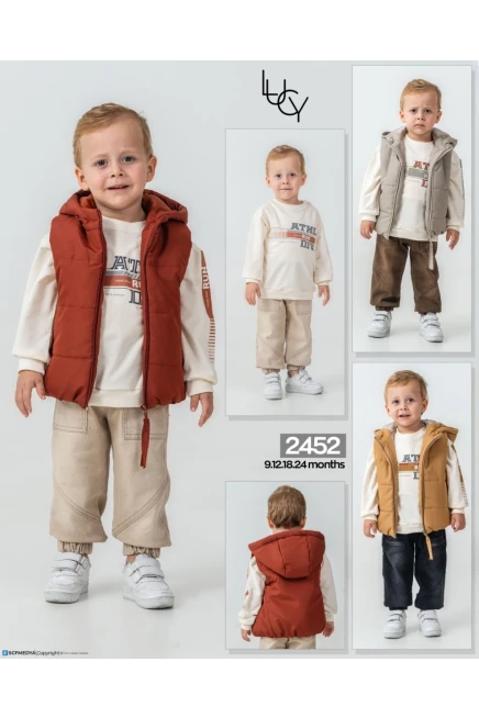 9-24 شهر صبي بدله جيله مع سروال