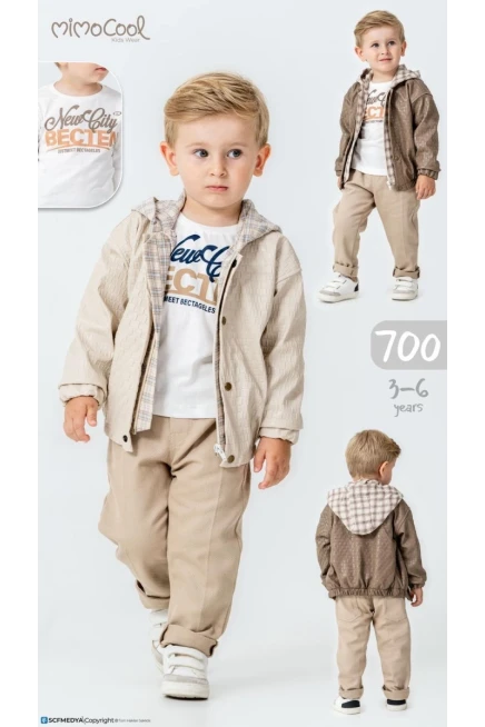 3-6 سنة صبي بدله ستره مع سروال