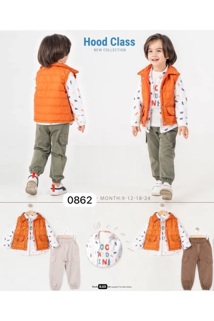 9-24 شهر صبي بدله جيله مع سروال