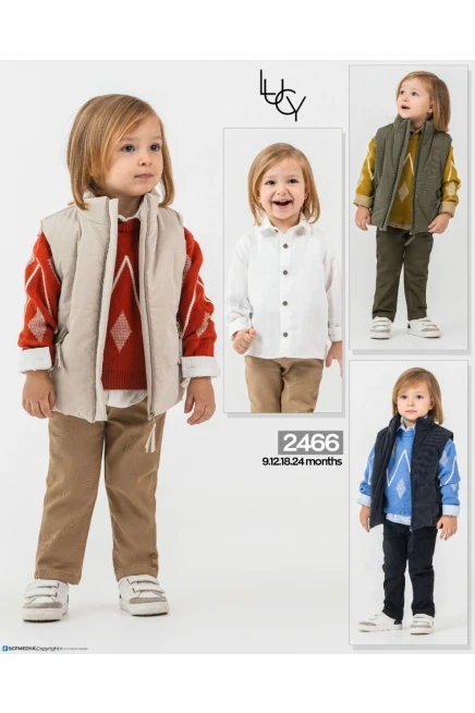 9-24 شهر صبي بدله جيله مع سروال