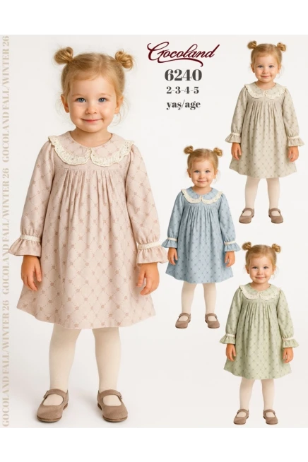 2-5 سنة فتاة فستان