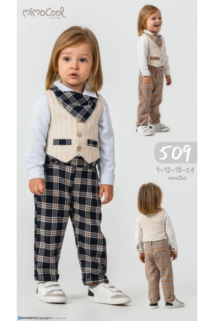 9-24 شهر صبي بدله جيله مع سروال