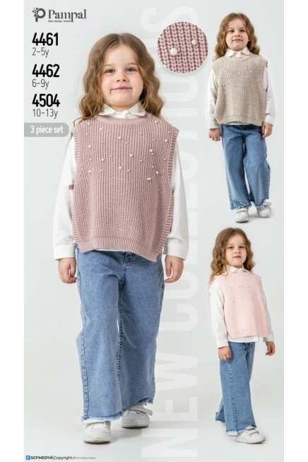 10-13 YEAR Girl PANT SUIT WITH VEST