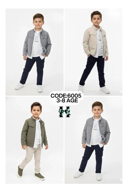 3-8 YEAR Boy PANT SUIT WITH JACKET