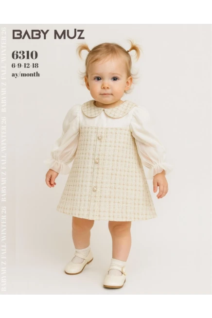 6-18 شهر فتاة فستان