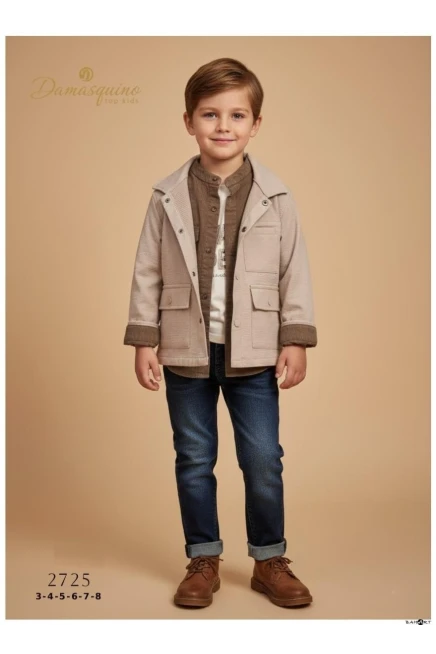 3-8 ГОДА мальчик Костюм с пиджаком и брюками