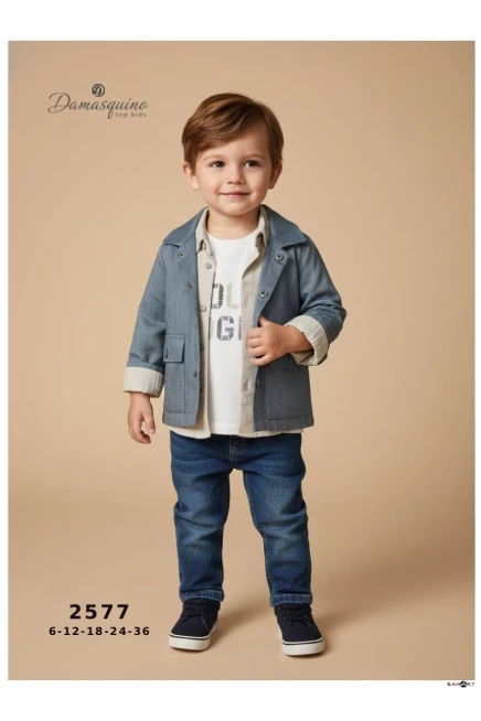 6-36 شهر صبي بدله ستره مع سروال